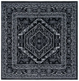 Safavieh Adirondack 6'-0" x 6'-0" Rug in Black / Ivory