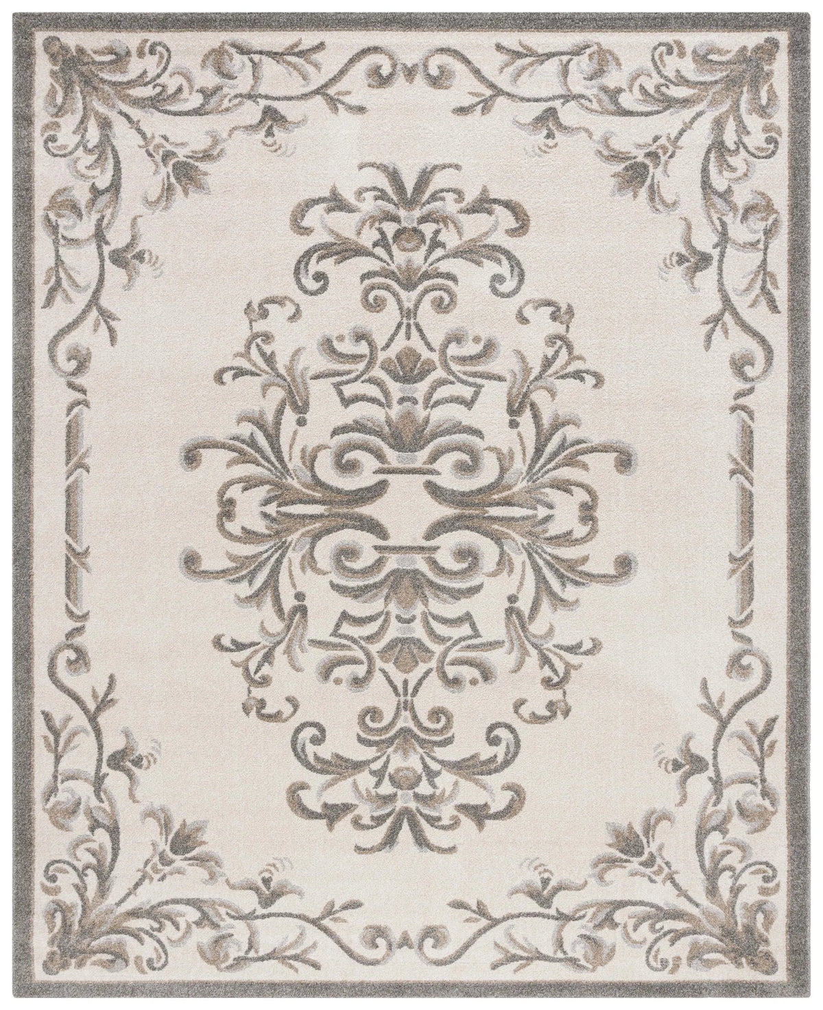 Safavieh Newport 8'-0" x 10'-0" Rug in Cream / Stone