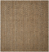 Safavieh Natural Fiber 7'-0" x 7'-0" Rug in Natural / Grey