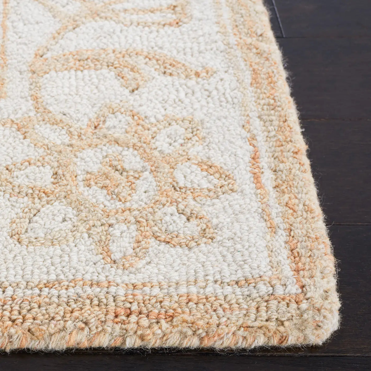 Safavieh Jardin 5'-0" x 8'-0" Rug in Yellow / Ivory
