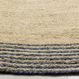 Safavieh Cape Cod 5'-0" x 5'-0" Rug in Ivory / Blue
