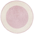 Safavieh Easy Care 3'-0" x 3'-0" Rug in Ivory / Pink