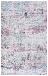 Safavieh Tacoma 4'-0" x 6'-0" Rug in Plum / Green