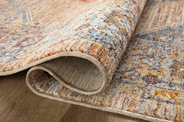 Loloi Sorrento Sor-06 Multi/Sunset Rug - pile height