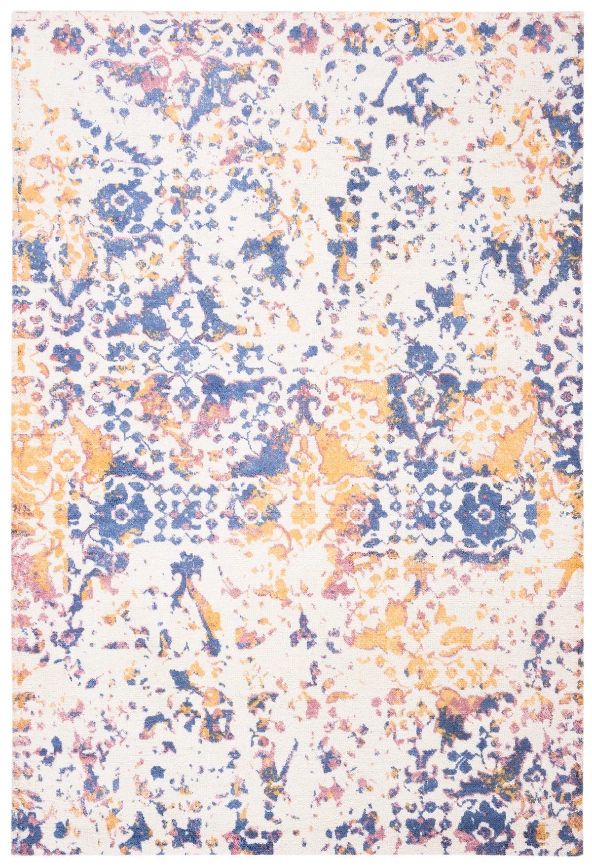 Safavieh Expression 4'-0" x 6'-0" Rug in Ivory / Navy