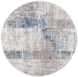 Safavieh Craft 6'-7" x 6'-7" Rug in Grey / Blue