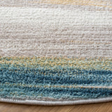 Safavieh Skyler 5'-0" x 5'-0" Rug in Beige / Navy