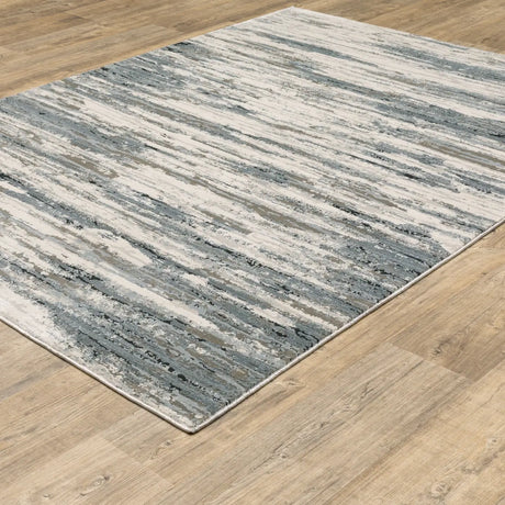 Oriental Weavers Sphinx Caravan 750W8 Beige/ Blue Rugs - angle detail