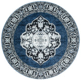 Safavieh Vintage Hamadan 5'-3" x 5'-3" Rug in Blue / Grey
