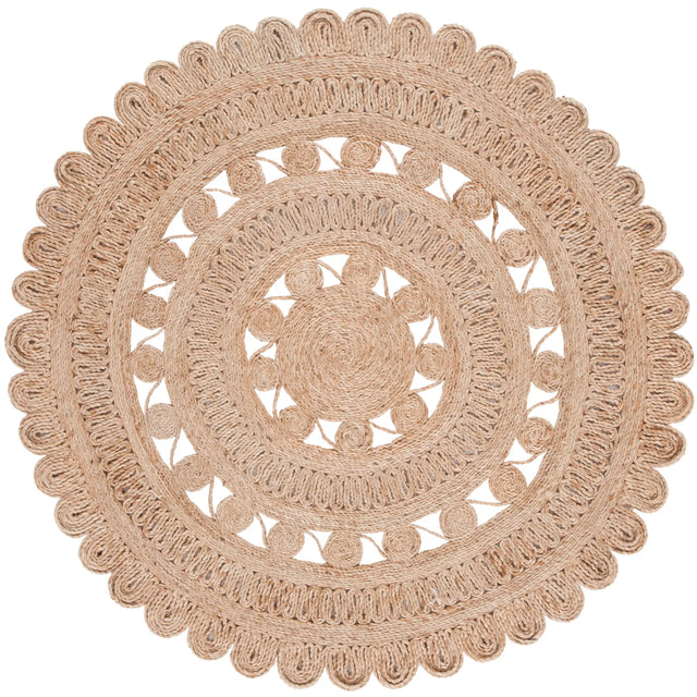 Safavieh Natural Fiber 5'-0" x 5'-0" Rug in Natural