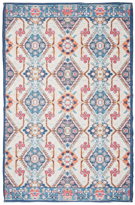 Safavieh Saffron 4'-0" x 6'-0" Rug in Cream / Blue