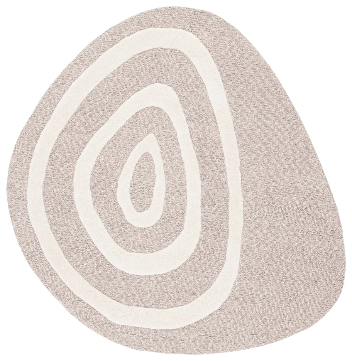 Safavieh Novelty 5'-0" x 5'-0" Rug in Beige / Ivory