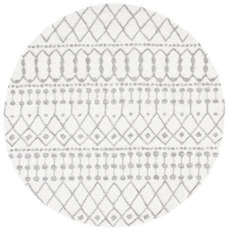Safavieh Blossom 6'-0" x 6'-0" Rug in Ivory / Grey