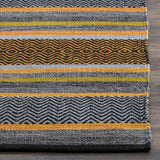 Safavieh Montauk 5'-0" x 8'-0" Rug in Navy / Multi