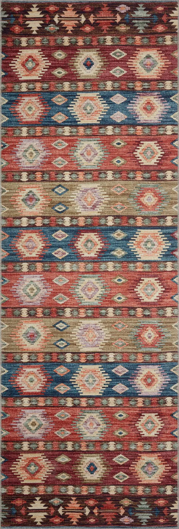 Loloi Zion Zio-06 Fiesta/Multi Rugs - runner flat