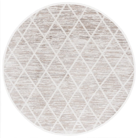 Safavieh Mila 6'-7" x 6'-7" Rug in Beige / Ivory