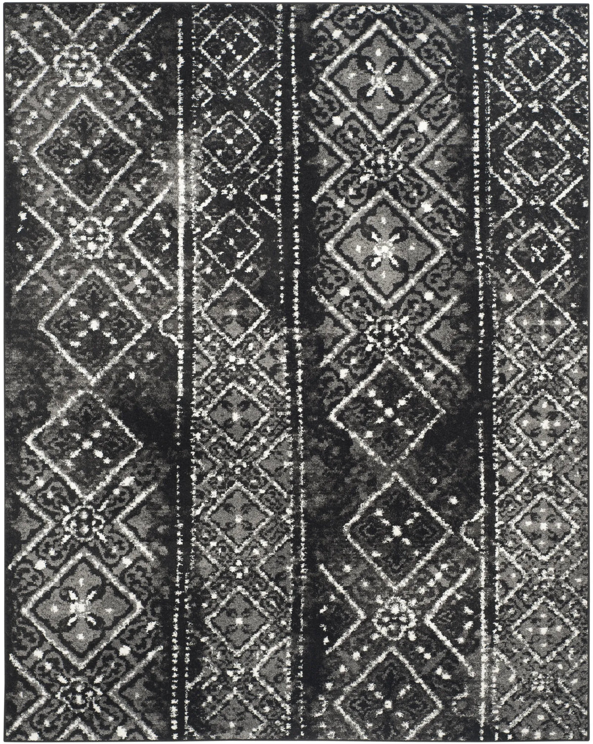 Safavieh Adirondack 10'-0" x 14'-0" Rug in Black / Silver
