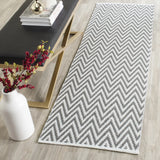 Safavieh Montauk 2'-3" x 11'-0" Rug in Grey / Ivory