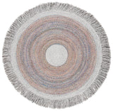 Safavieh Cape Cod 5'-0" x 5'-0" Rug in Yellow / Pink