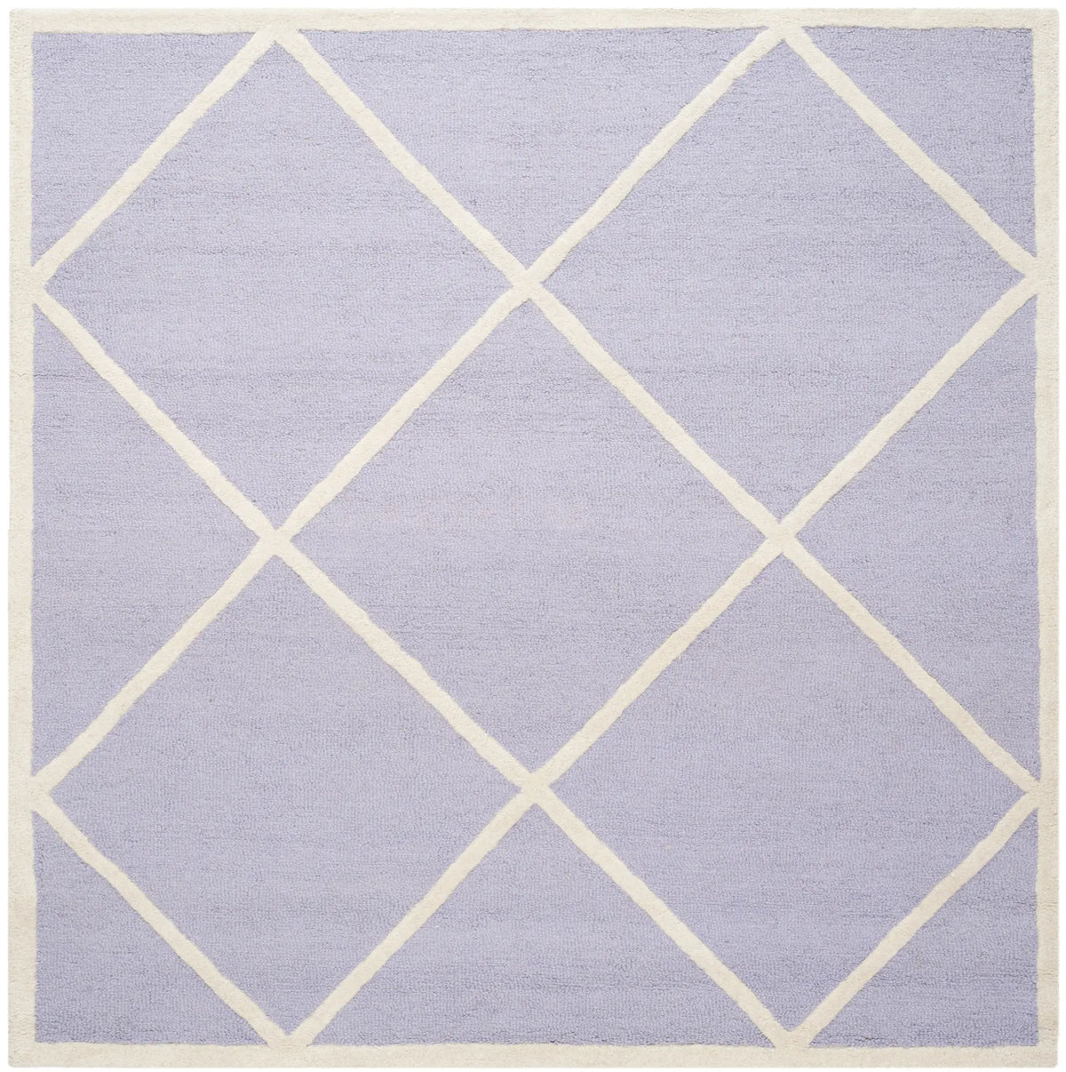 Safavieh Cambridge 6'-0" x 6'-0" Rug in Lavander / Ivory