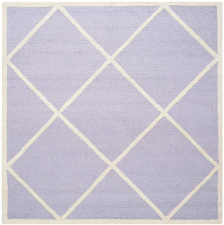 Safavieh Cambridge 6'-0" x 6'-0" Rug in Lavander / Ivory