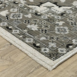 Oriental Weavers Sphinx Chamberlain CH09A Grey Rugs - corner detail