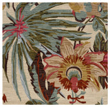 Safavieh Jardin 5'-0" x 5'-0" Rug in Ivory / Multi