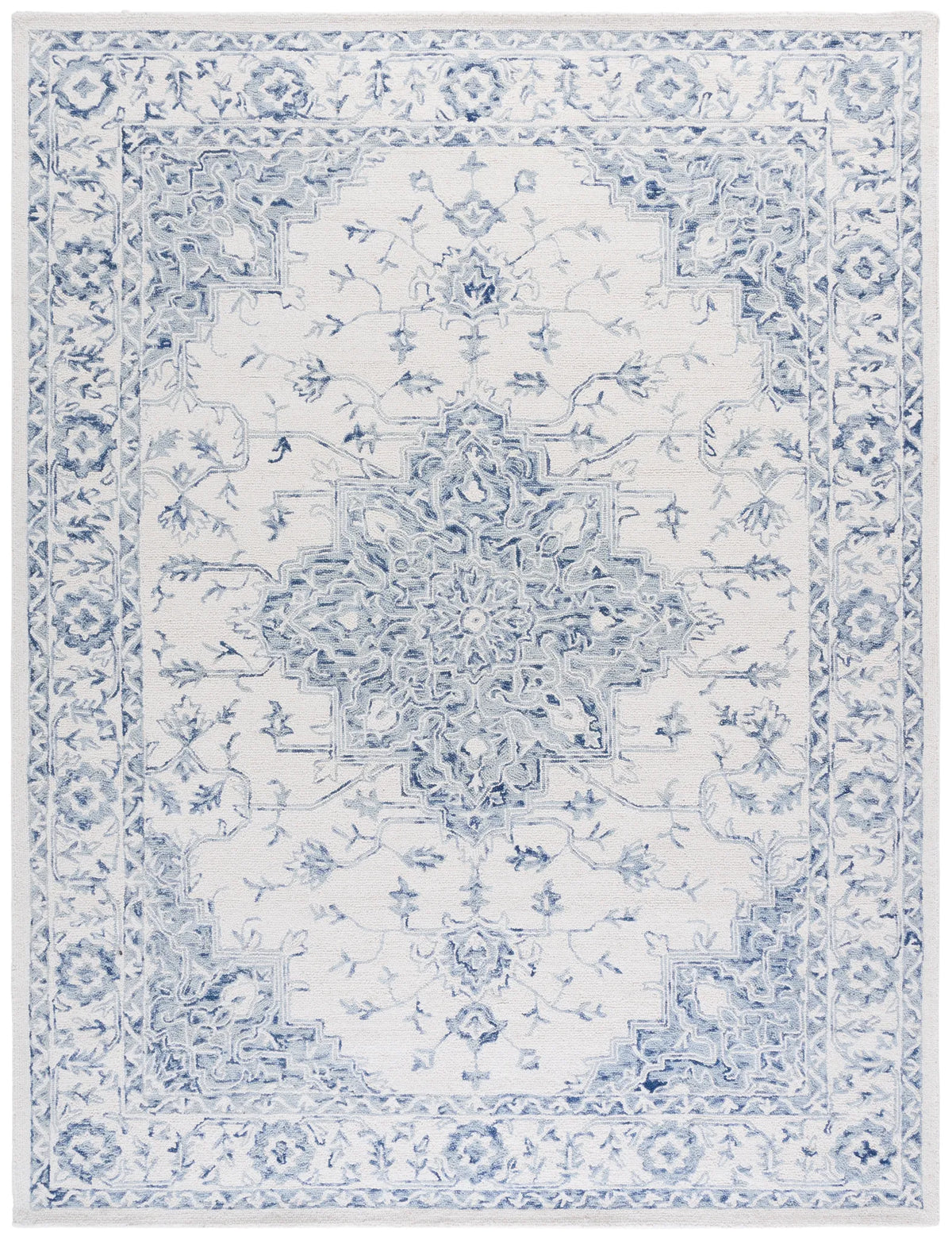 Safavieh Metro 10'-0" x 14'-0" Rug in Blue / Ivory