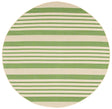 Safavieh Courtyard 5'-3" x 5'-3" Rug in Green / Beige