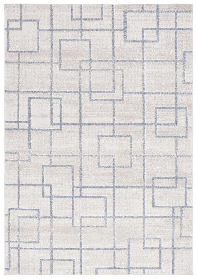 Safavieh Blair Washable 4'-0" x 6'-0" Rug in Beige / Grey