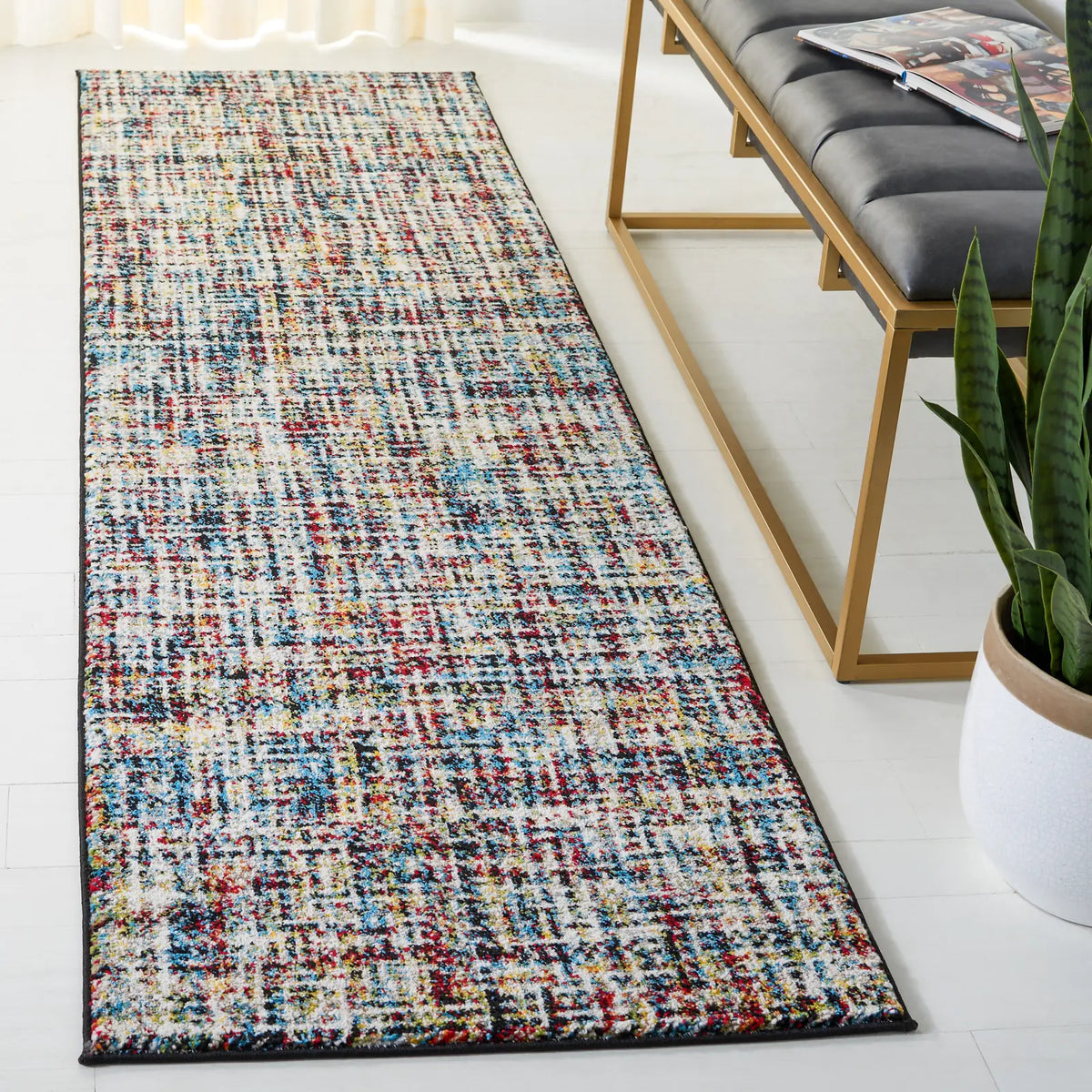 Safavieh Porcello 2'-3" x 8'-0" Rug in Multi