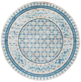 Safavieh Brentwood 6'-7" x 6'-7" Rug in Blue / Yellow