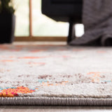 Safavieh Madison 4'-0" x 6'-0" Rug in Grey / Orange