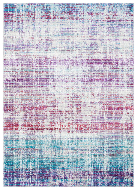 Safavieh Skyler 4'-0" x 6'-0" Rug in Silver / Purple