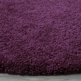 Safavieh Santa Monica Shag 6'-7" x 6'-7" Rug in Purple