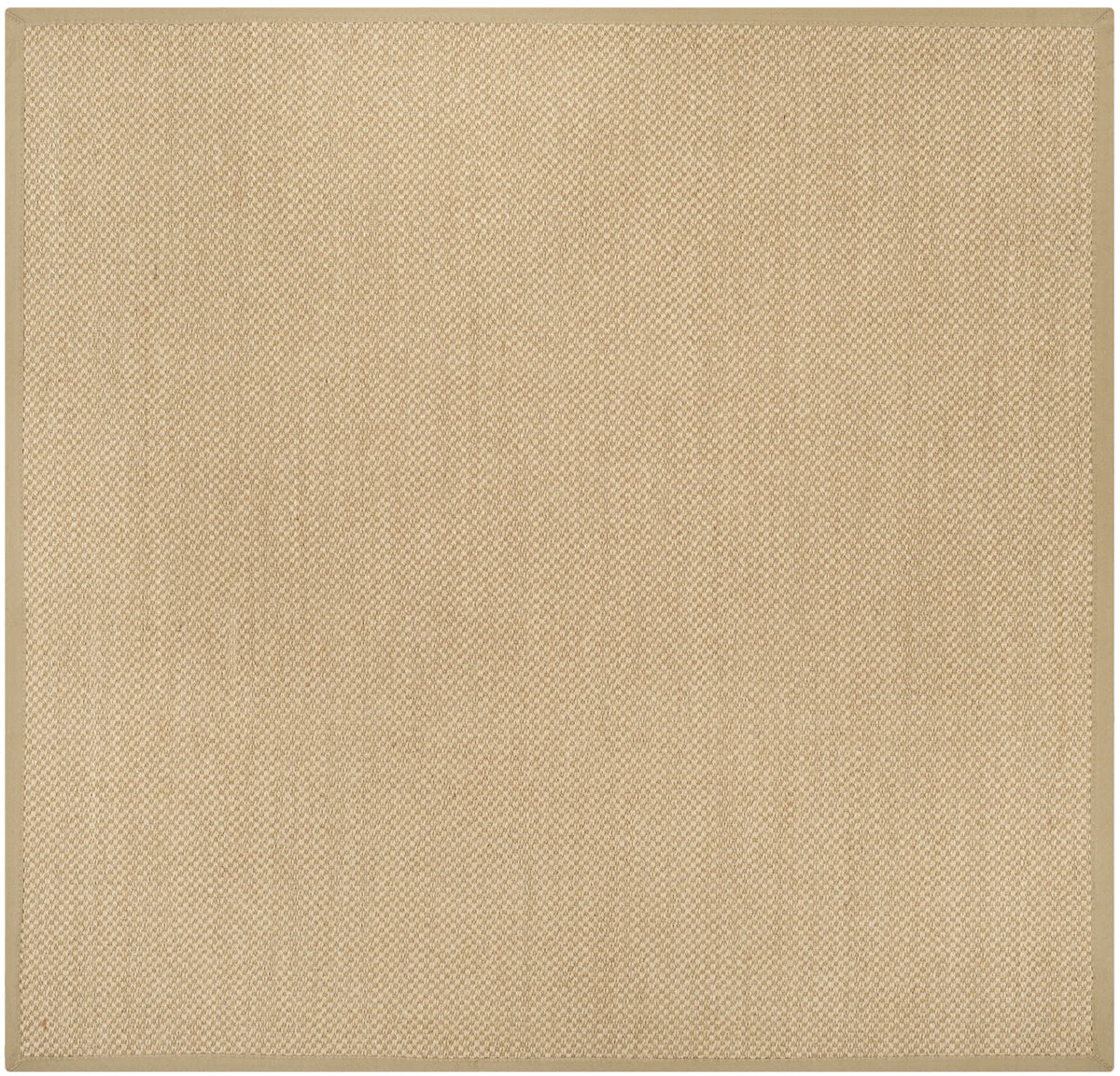 Safavieh Natural Fiber 6'-0" x 6'-0" Rug in Maize / Linen