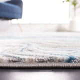 Safavieh Meadow 500 4'-0" x 6'-0" Rug in Blue / Grey