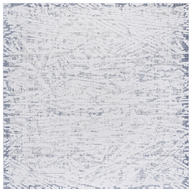 Safavieh Hunter 100 6'-7" x 6'-7" Rug in Ivory / Dark Grey