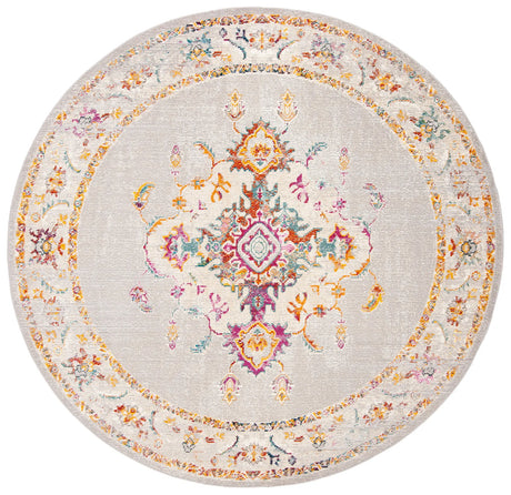 Safavieh Crystal 5'-0" x 5'-0" Rug in Grey / Cream