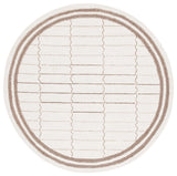 Safavieh Metro 6'-0" x 6'-0" Rug in Ivory / Brown