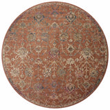 Loloi Giada Gia-05 Terracotta/Multi Rugs - round flat
