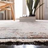 Safavieh Vintage Persian 4'-0" x 6'-0" Rug in Brown / Light Blue