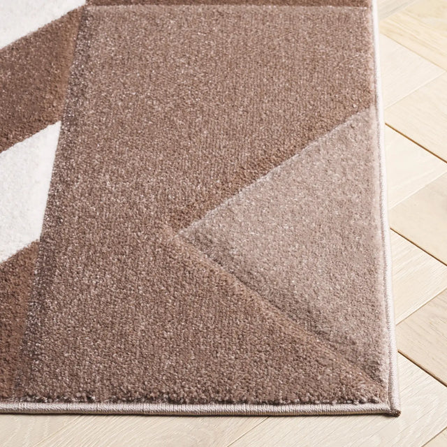Safavieh Hollywood 4'-0" x 6'-0" Rug in Ivory / Brown