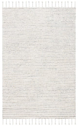 Safavieh Casablanca 4'-0" x 6'-0" Rug in Light Blue / Ivory