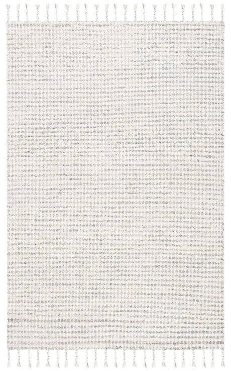 Safavieh Casablanca 4'-0" x 6'-0" Rug in Light Blue / Ivory