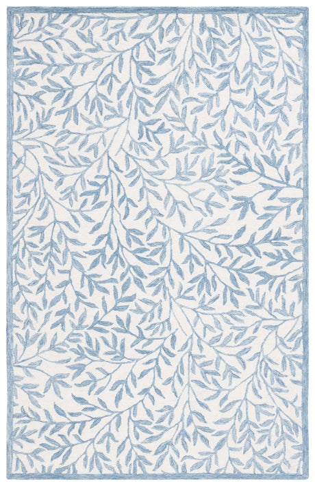 Safavieh Jardin 4'-0" x 6'-0" Rug in Ivory / Blue