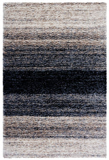 Safavieh Berber Shag 4'-5" x 6'-5" Rug in Grey / Charcoal