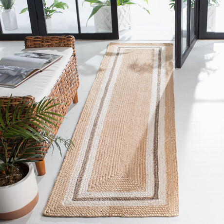 Safavieh Natural Fiber 2'-3" x 9'-0" Rug in Natural / Ivory