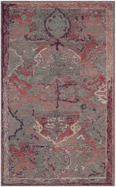 Safavieh Vintage Oushak 3'-0" x 5'-0" Rug in Red