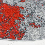 Safavieh Adirondack 6'-0" x 6'-0" Rug in Orange / Grey